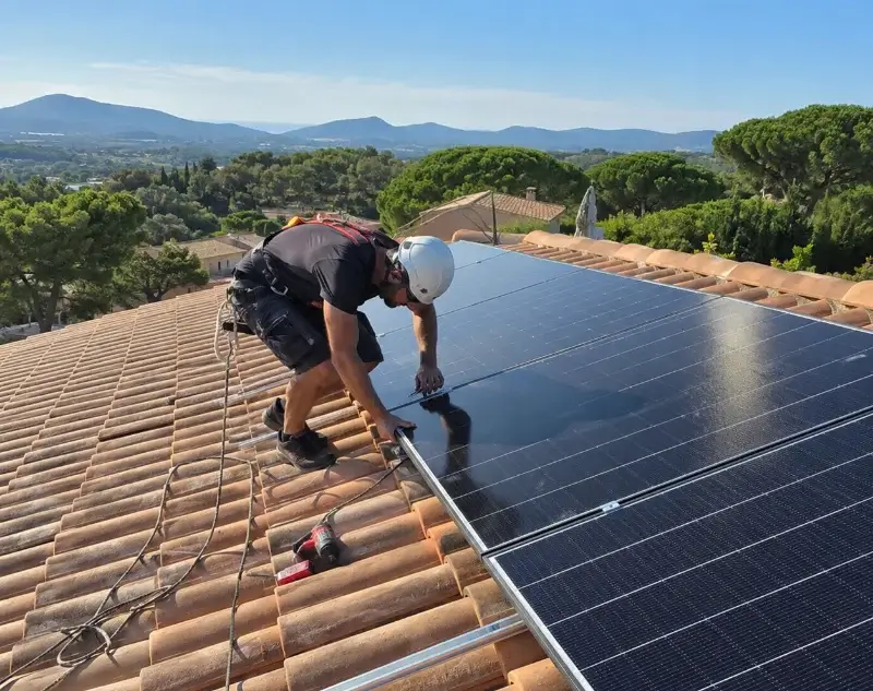 Installateur panneaux solaires Séderon — pose photovoltaïque sur toiture