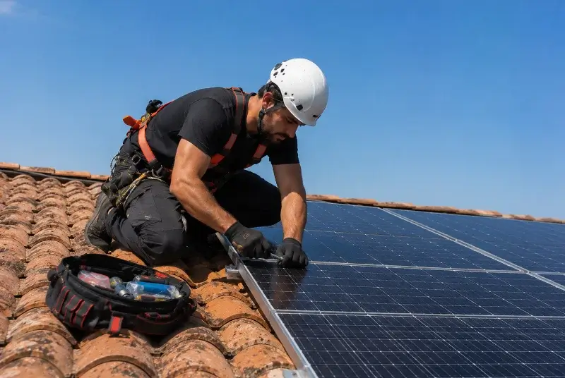 Maintenance et monitoring de panneaux solaires à Séderon