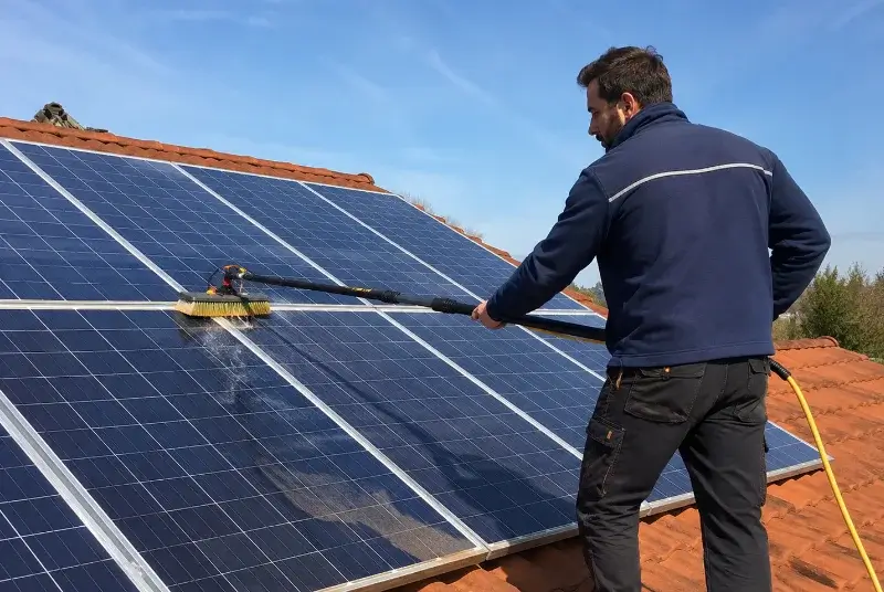 Nettoyage et entretien de panneaux solaires à Séderon
