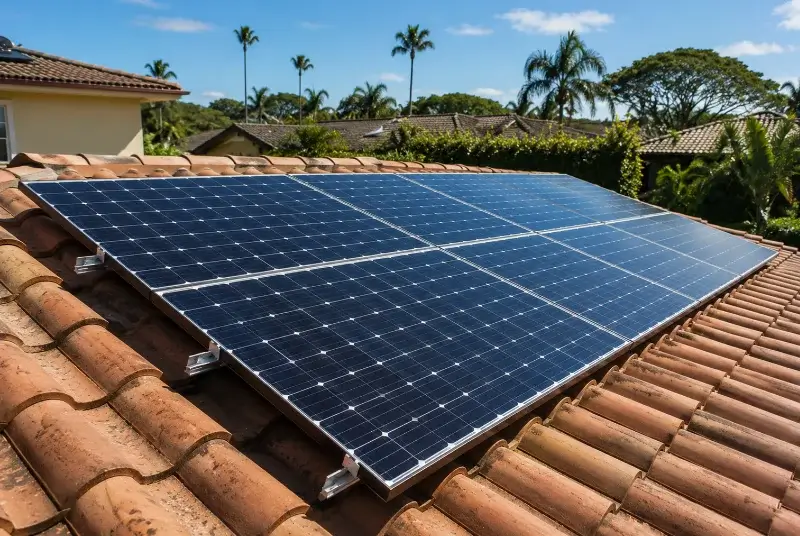 Installation de panneaux solaires à Séderon
